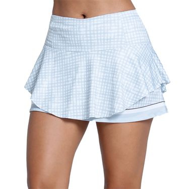 Lucky in Love Novelty Gingham Rush Skirt