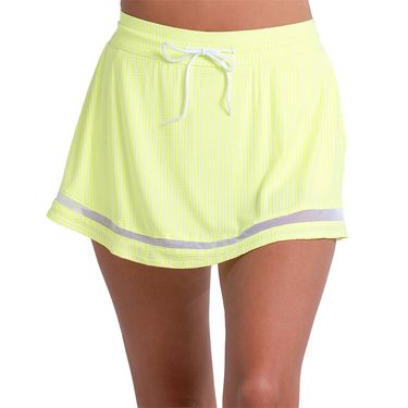 Lucky in Love Tech Seersucker Skirt Womens Neon Yellow CB822 710image