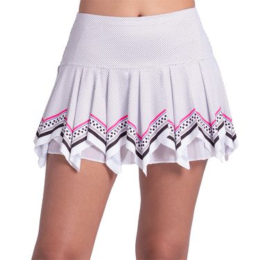 Lucky in Love Get to the Point Right On Skirt Womens White CB837 13H110image