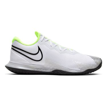 Nike Court Air Zoom Vapor Cage 4 Mens Tennis Shoe White/Black/Volt/Pure Platinum CD0424 100image