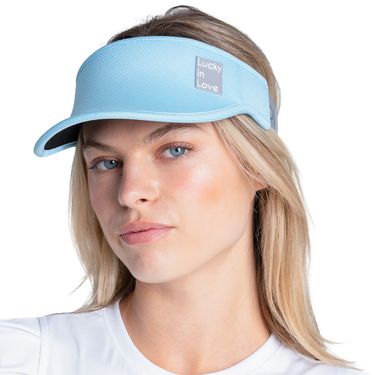 Lucky In Love Logo Stretch Visor Womens Cool CH011 464image