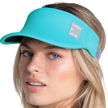Lucky In Love Logo Stretch Visor