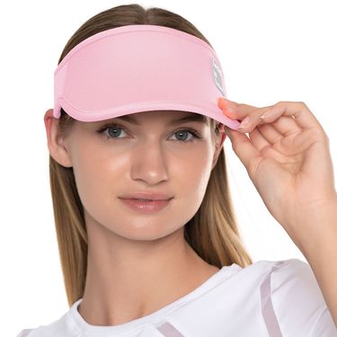 Lucky In Love Logo Stretch Womens Visor