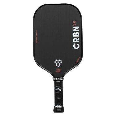 CRBN 3x Series 14mm HybrId Pickleball Paddle Black/Red CRBN3X14
image