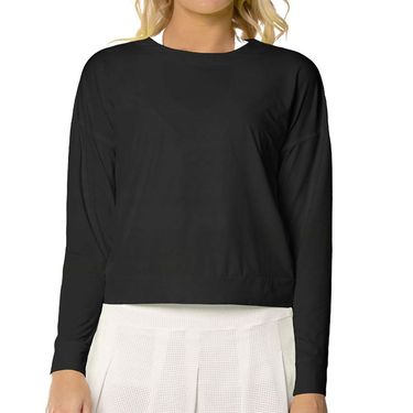 Lucky in Love LUV Protection Hype Long Sleeve Top Womens Black CT910 001
image