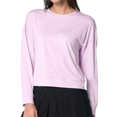 Lucky in Love Linen Nouveau Hype Long Sleeve Top
