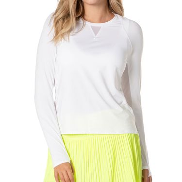 Lucky in Love Essentials High Low Breezy Long Sleeve Top