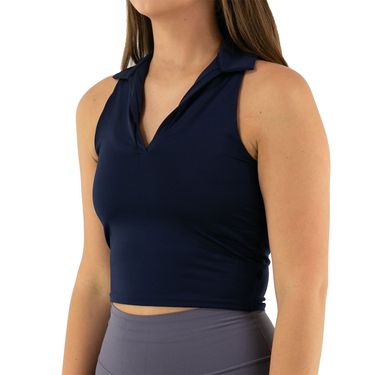 Lucky in Love Essentials Hip Fit Polo Tank Top