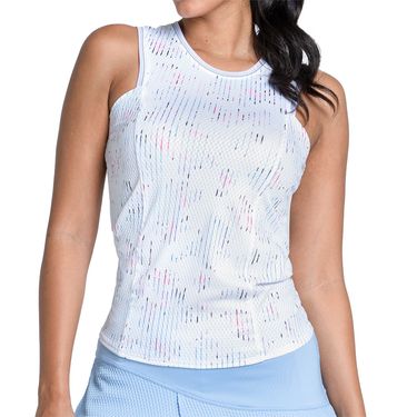Lucky in Love Got The Blues Tie Back Tank Top