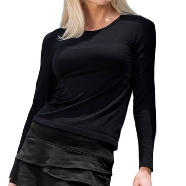 Lucky in Love Core Active Seamless Long Sleeve Womens Black CX104 001
image