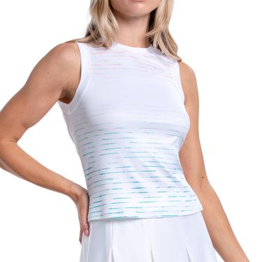 Lucky in Love Making Waves Rising Tides Tank Top