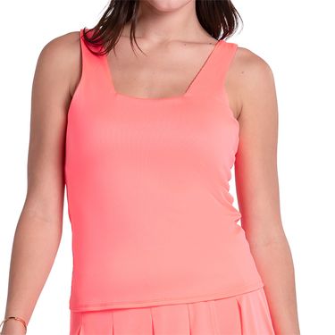 Lucky in Love Glow Set Squared Up Tank Top Womens Hot Lava CX153 818image