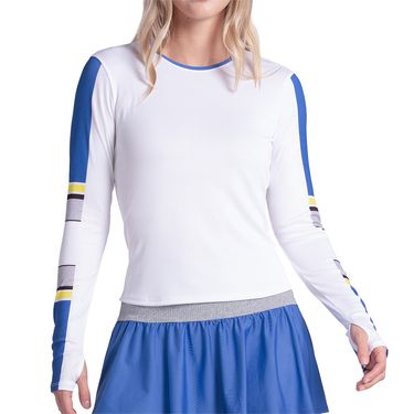 Lucky in Love Bold Statements Long Sleeve Womens White CX205 33H110image