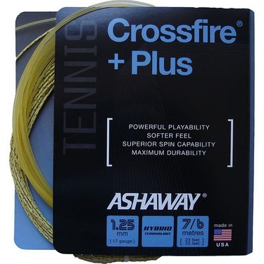 Ashaway *HYBRID* Crossfire Plus 17G Tennis String