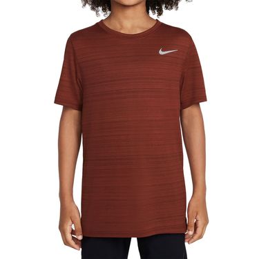 Nike Boys Short Sleeve Miler Crew