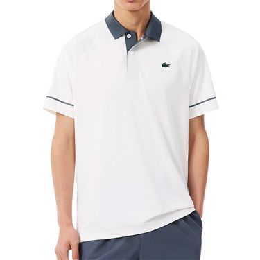 Lacoste Novak Djokovic On Court Polo Mens Flour/Urban DH6809 ZA5image