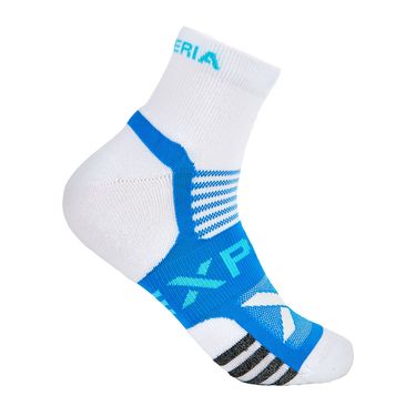 Thorlo Experia Light Cushion Ankle White/True Blue Tennis Sock