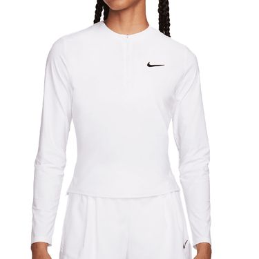 Nike Court Dri Fit Advantage 1/2 Zip Long Sleeve Top