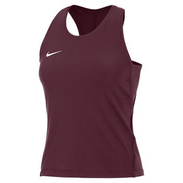 Nike Court Team Dri Fit Victory Tank Womens Burgundy FZ5745 669image