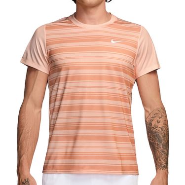 Nike Court Printed Victory Crew Mens Washed Coral/White FZ6923 664
image