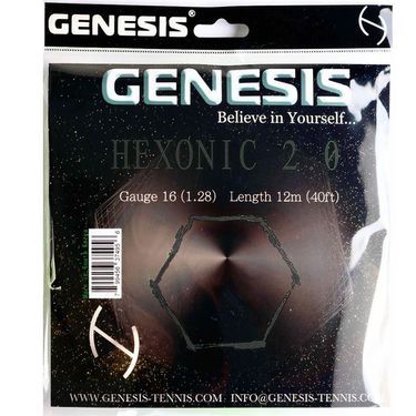 Genesis Hexonic 16L Black Tennis String
image
