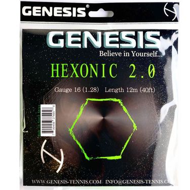 Genesis Hexonic 2.0 Green 16G Tennis String
image