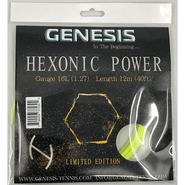 Genesis Hexonic Power 16L Tennis String