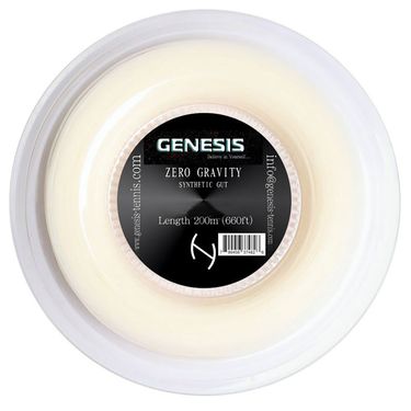 Genesis Zero Gravity Synthetic Gut Crystal Reel 1.25 (17G) Tennis String 660ft. Reel
image