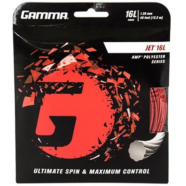 Gamma Jet 16L Red Tennis String