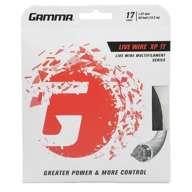 Gamma Live Wire XP 17G Black Tennis String