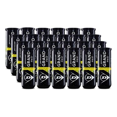 Dunlop Grand Prix Indoor and Clay Regular Duty Tennis Balls (Case)