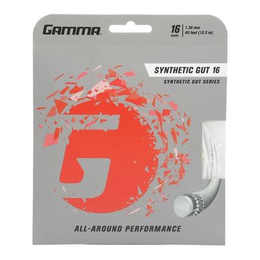 Gamma Synthetic Gut 16G Tennis String