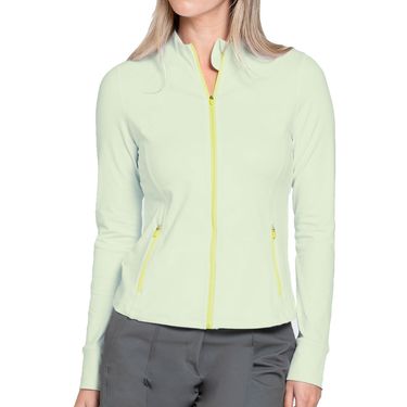 Lucky in Love Caribbean Vibes High Neck Full Zip Jacket