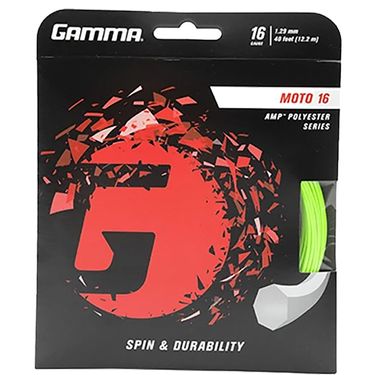 Gamma Moto 16G Lime Tennis String