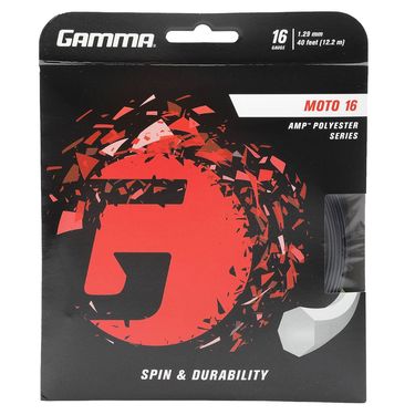 Gamma Moto 16G Black Tennis String