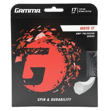 Gamma Moto 17G Black Tennis String