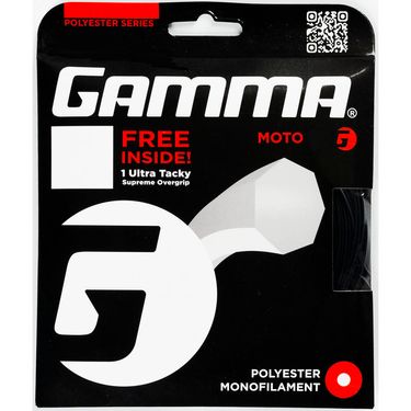 Gamma Moto 17G Tennis String Bonus Pack