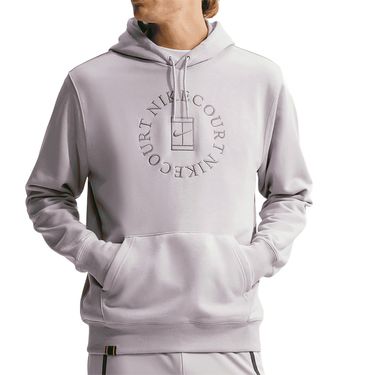 Nike Court Heritage Hoodie Mens Silver Lilac/Taupe Grey HM6759 022image