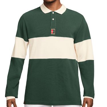 Nike Court Heritage Long Sleeve Polo