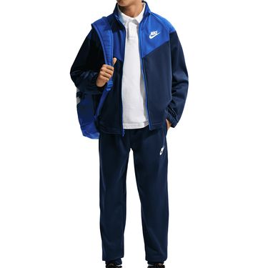 Nike Sportswear Boys Tracksuit Midnight Navy/Game Royal/White HQ9315 413image