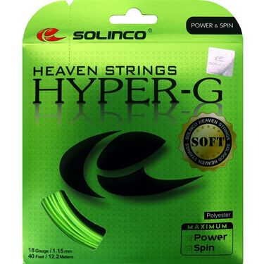 Solinco Hyper-G Soft 18G Green Tennis String
