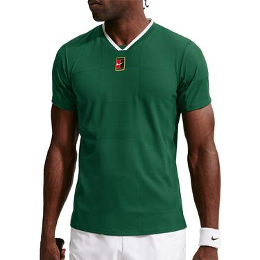 Nike Court Dri Fit Slam Crew Mens Gorge Green/White IB1012 341image