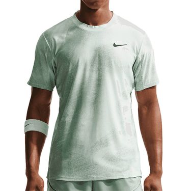 Nike Court Dri Fit Advantage Slam Crew Mens Barely Green/Steam/Black IB1016 394image