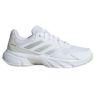 adidas Court Jam Control 3 Womens Tennis Shoe White/Silver/Grey ID2457
image