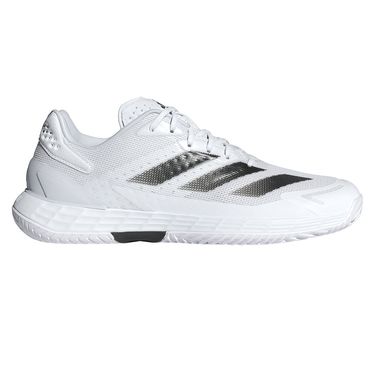 adidas Defiant Speed 2 Mens Tennis Shoe White/Core Black/Grey One ID5695
image