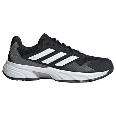 adidas Court Jam Control 3 Mens Tennis Shoe Black/White/Grey IF0458image