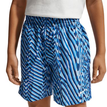 Nike Boys Dri Fit Printed Short Game Royal/Ghost/White IF2436 480image