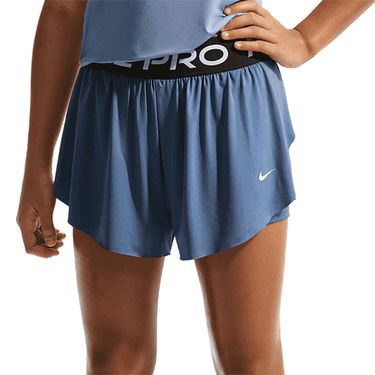 Nike Girls Pro Dri Fit Short Diffused Blue/White II3640 491image