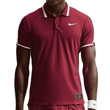 Nike Court Slam Polo Mens Team Red/Pale Ivory IM6607 677image