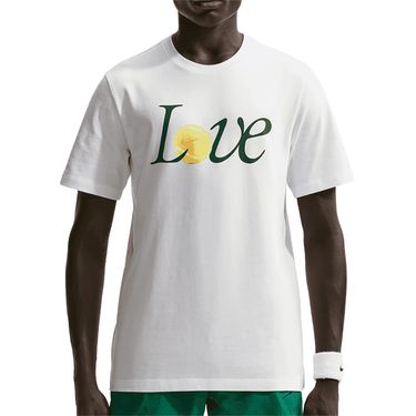 Nike Court Paris Tee Shirt Mens White IU7414 100image